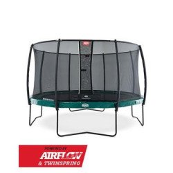 Trampolína BERG Elite Green 380 + ochranná síť Deluxe