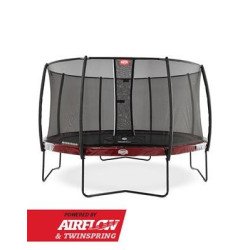 Trampolína BERG Elite Red 330 + ochranná síť Deluxe