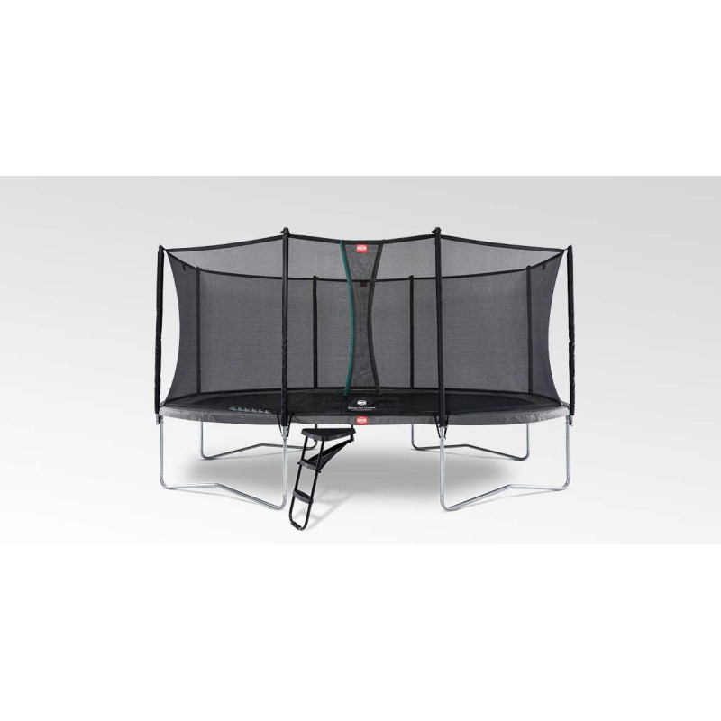 Trampolína BERG Grand Favorit Regular 520 Grey + ochranná síť Comfort Trampolína BERG Grand Favorit Regular 520 Grey + ochranná síť Comfort