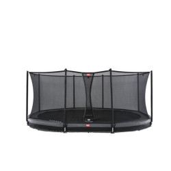 Trampolína BERG Grand Favorit InGround 520 Grey + ochranná síť Comfort