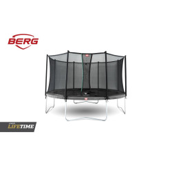 Trampolína BERG Favorit Regular 330 Grey + ochranná síť Comfort
