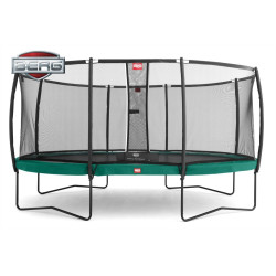 Trampolína BERG Grand Champion Regular 520 Green + ochranná síť DLX XL