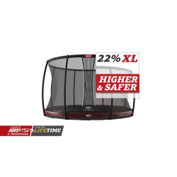 Trampolína BERG Elite InGround 430 Red + ochranná síť DLX XL