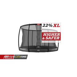 Trampolína BERG Elite InGround 430 Grey + ochranná síť DLX XL