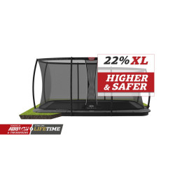 BERG Ultim Champion FlatGround 410 Grey + ochranná síť DLX XL
