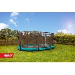 Trampolína BERG Grand Champion InGround 470 Grey + ochranná síť Deluxe