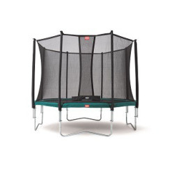 Trampoline BERG Favorit Green 330 + Sicherheitsnetz Comfort