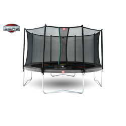 Trampolína BERG Favorit Regular 430 Grey Levels + ochranná síť Comfort