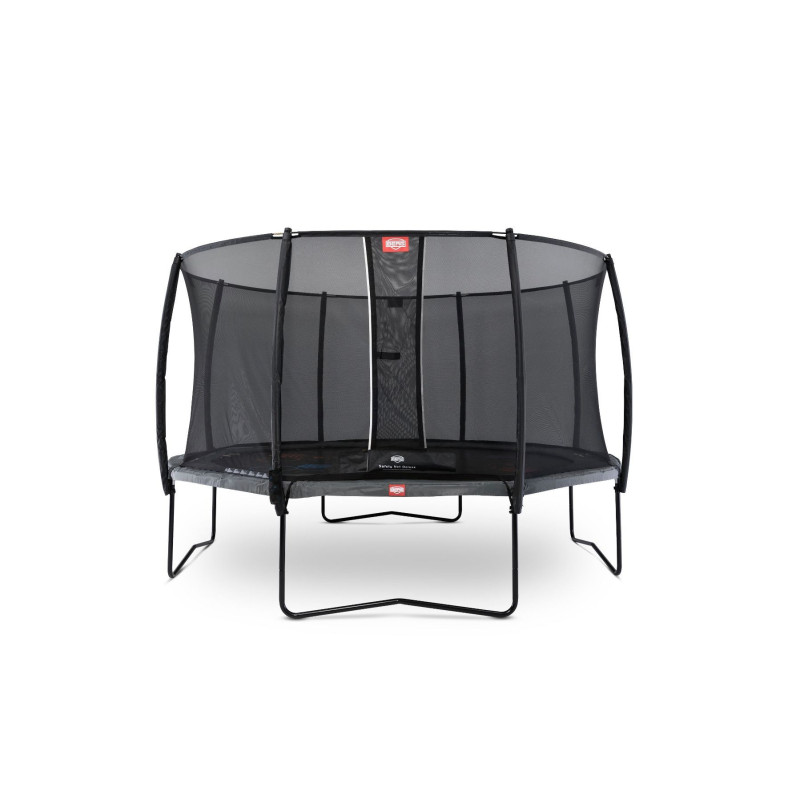 Trampoline Regular 430 Grey Levels + Safety Net Deluxe