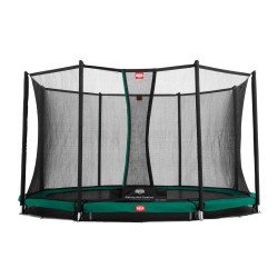 Trampolína BERG InGround Champion Green 430 + ochranná síť Comfort