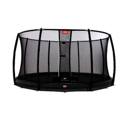 Trampolína BERG InGround Champion Grey 380 + ochranná síť  Deluxe