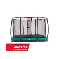 Trampolína BERG Ultim Champion InGround 330 Green+ochranná síť Deluxe