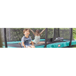 Trampolína BERG Ultim Champion InGround 330 Green+ochranná síť Deluxe
