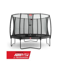 Trampolína BERG Champion Grey 380 + ochranná síť Deluxe